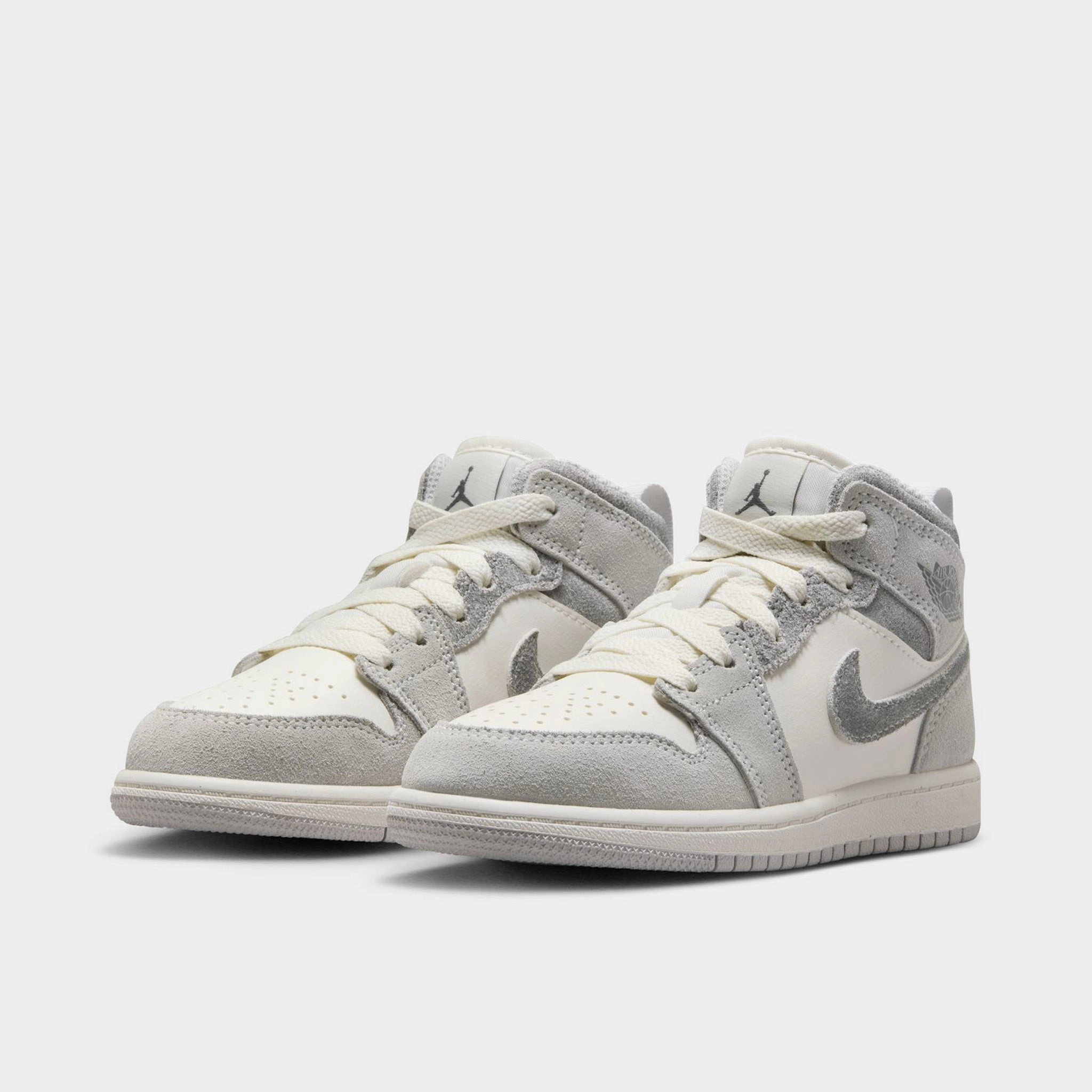Jordan 1 Mid Neutral Grey / Smoke Grey - Sail
