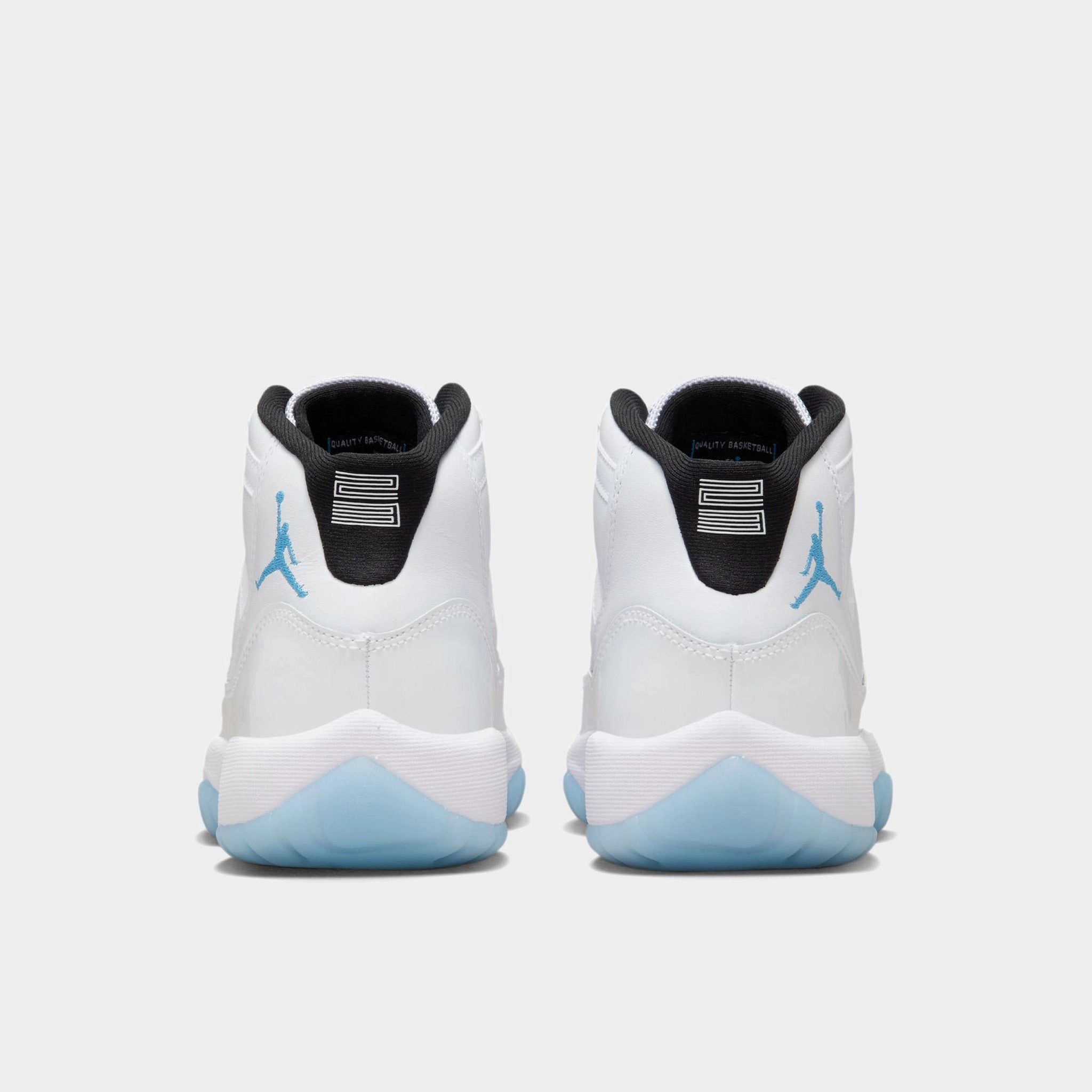 Jordan 11 Retro GS White / Legend Blue - Black