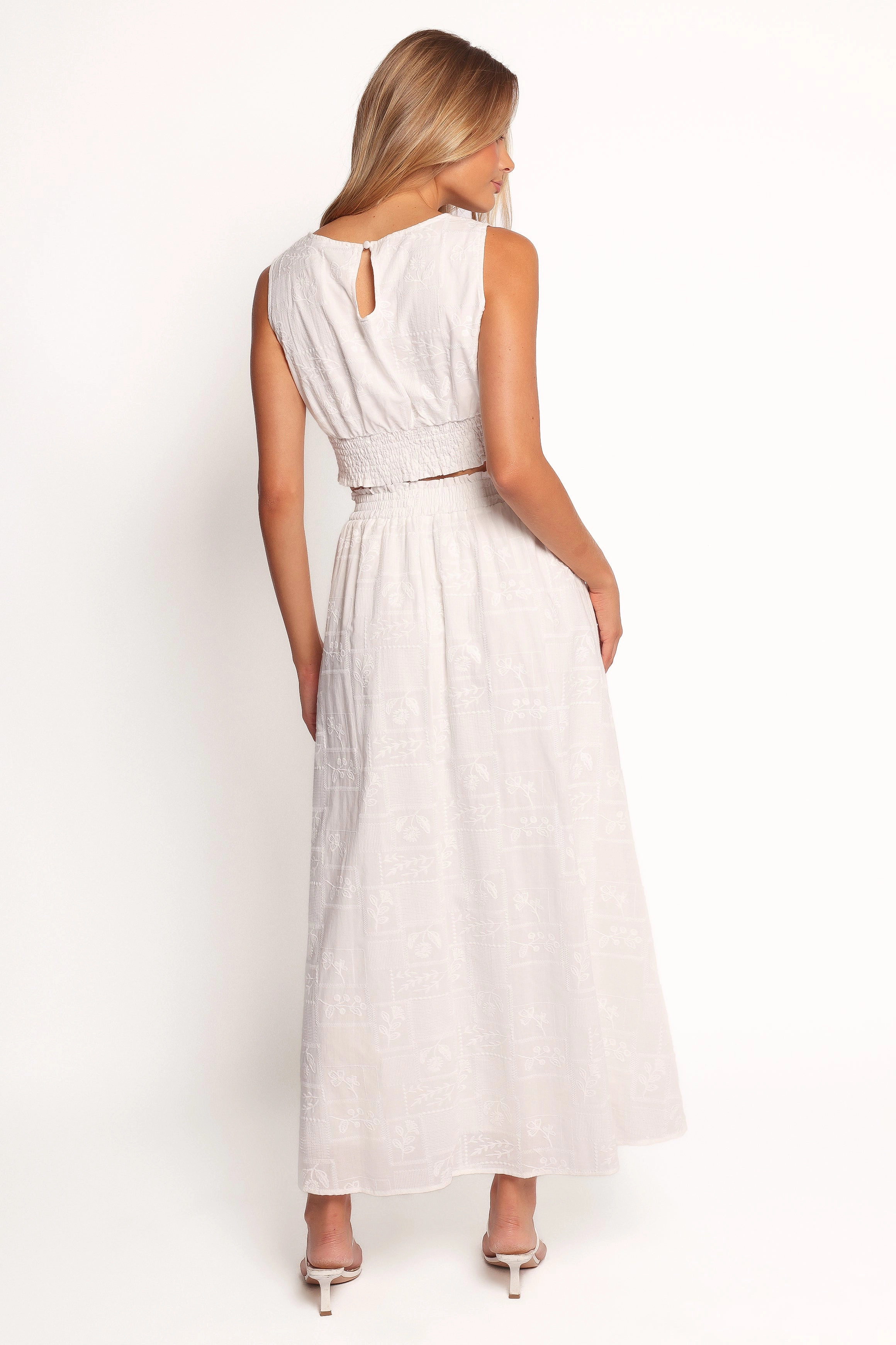 Kimora Maxi Skirt - White