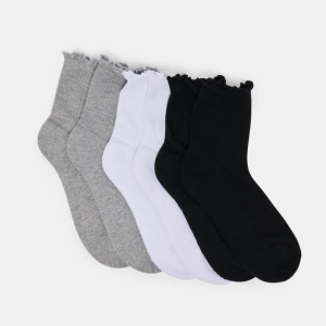 LETTUCE EDGE SOCKS 3 PACK MULTI