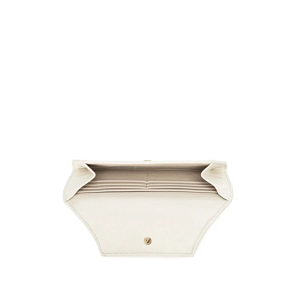 Mavis Vegan Leather Wallet | Coconut Cream Pebbled