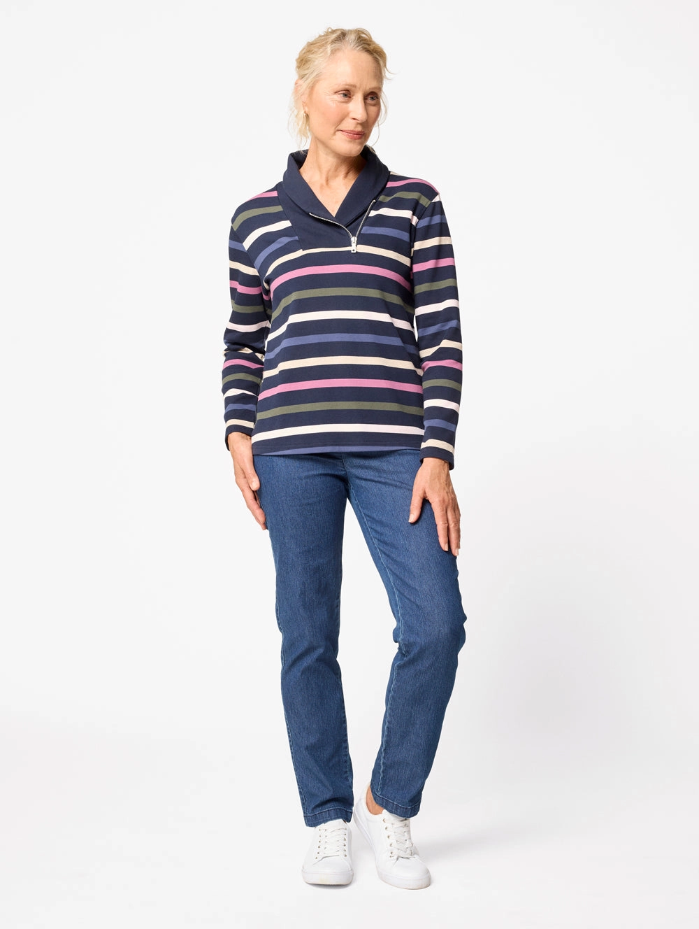 Mayer 1/2 Zip Top