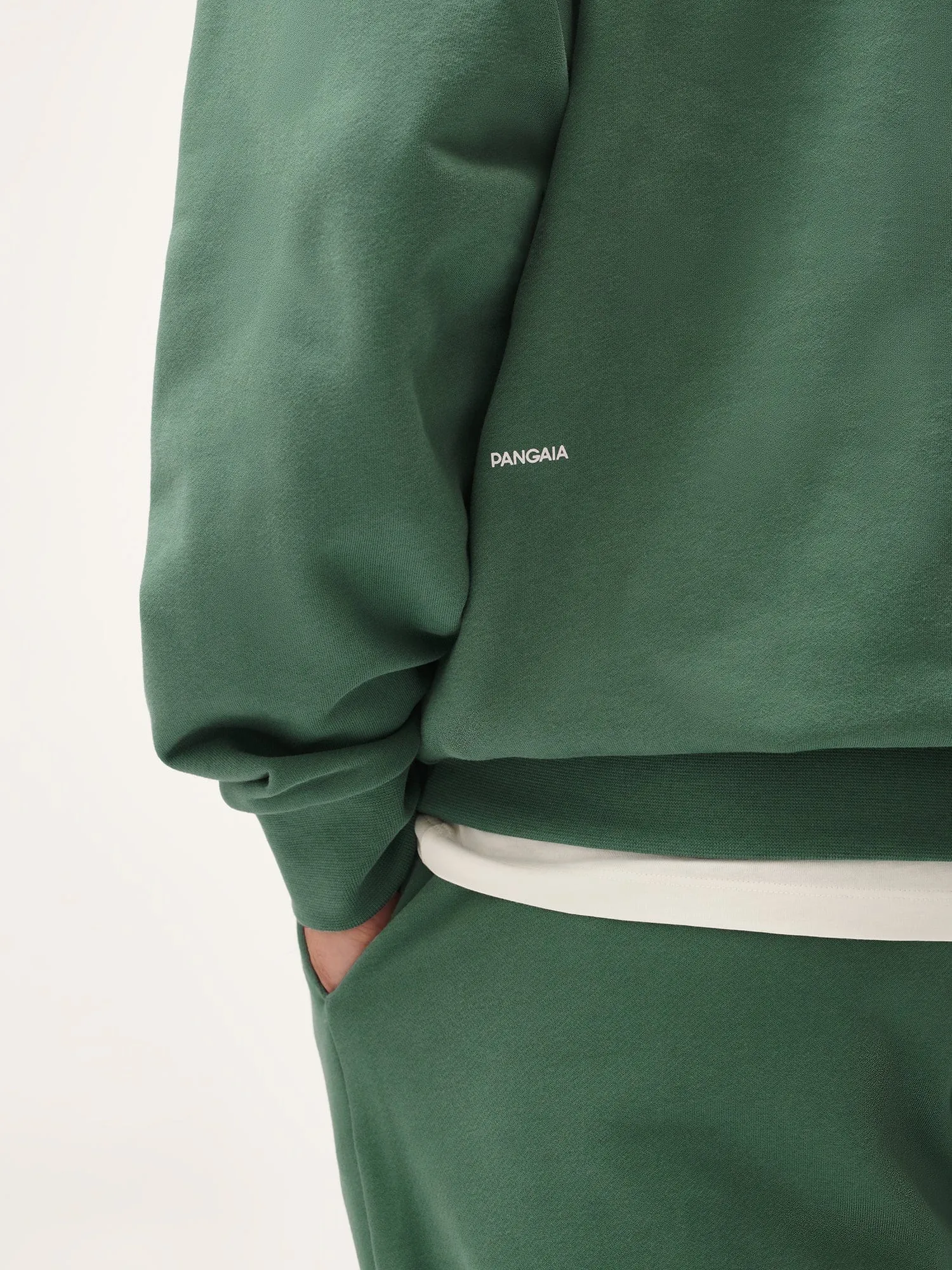 Mens 365 Midweight Hoodie—forest green