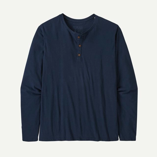 Men's Long-Sleeved Daily Henley