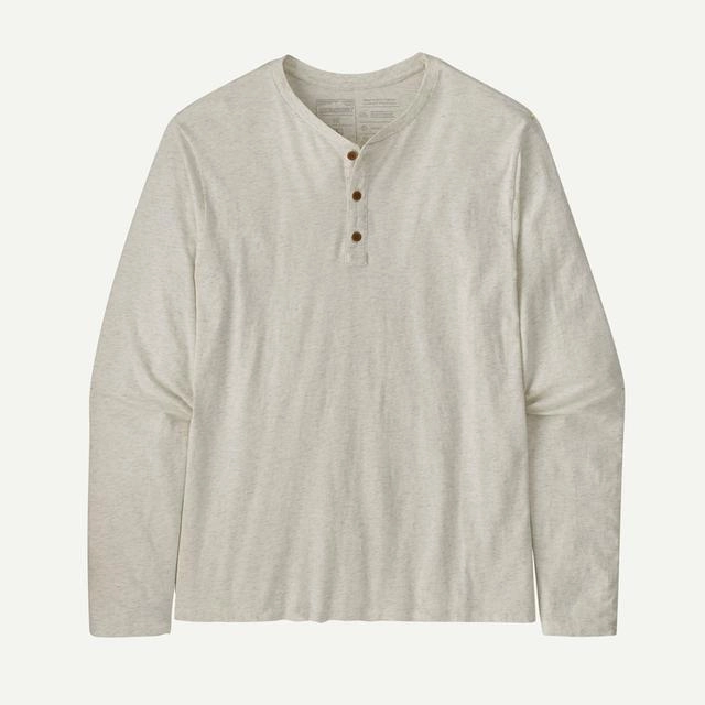 Men's Long-Sleeved Daily Henley