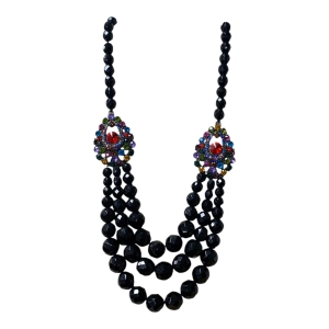 Necklace Statement In Black