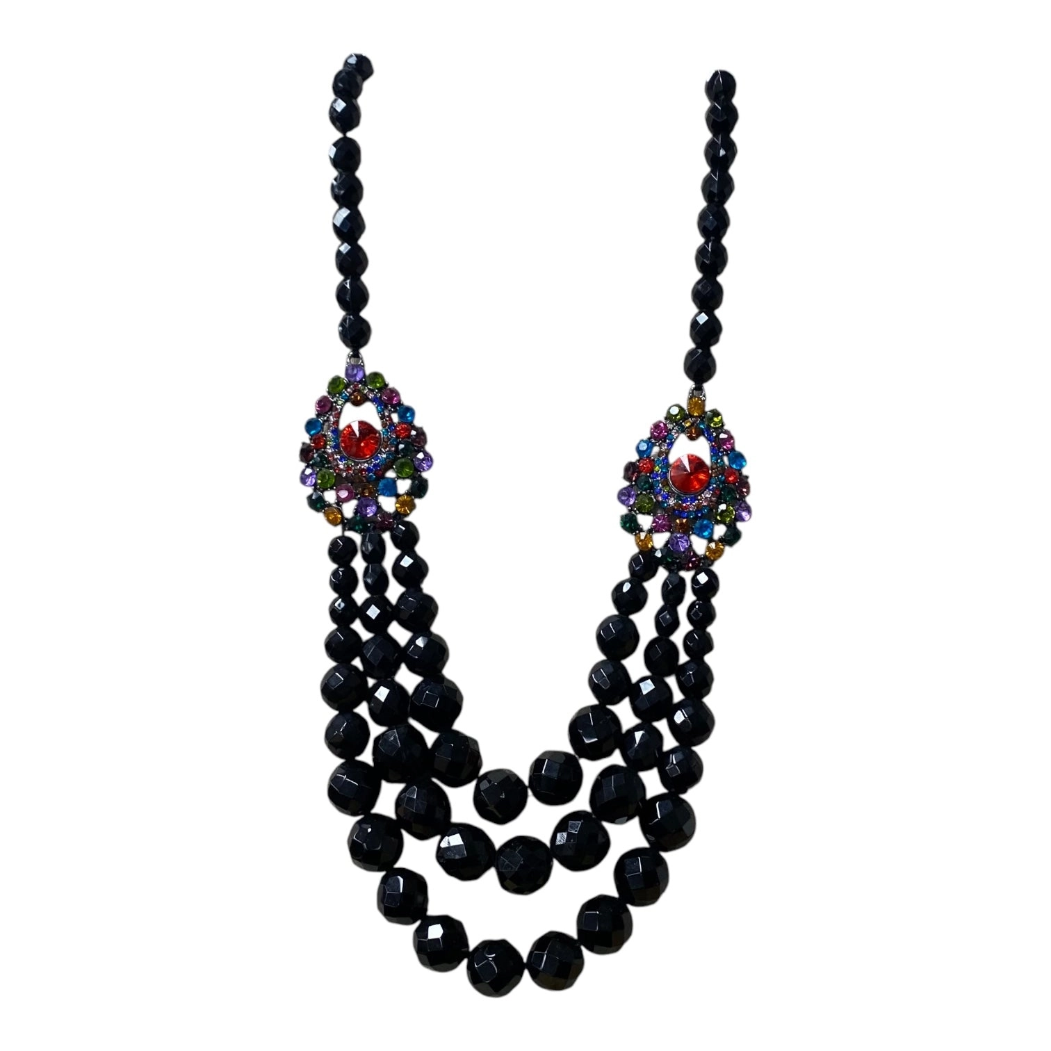 Necklace Statement In Black