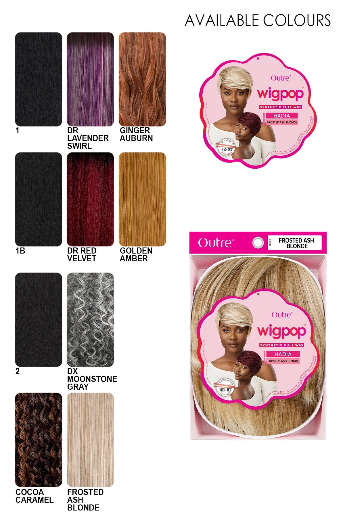 OUTRE WIGPOP - HADIA