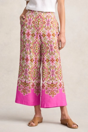 Printed 7/8 Pant - Moroccan Tile Print