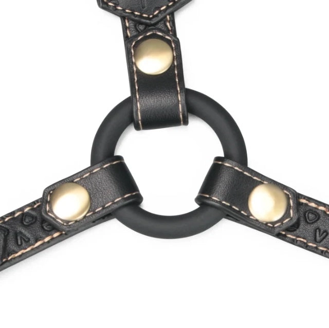 Rebellion Reign Full Body Harness in Vegan Leather