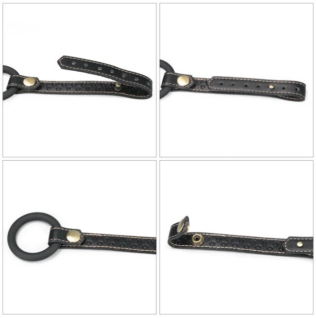 Rebellion Reign Full Body Harness in Vegan Leather