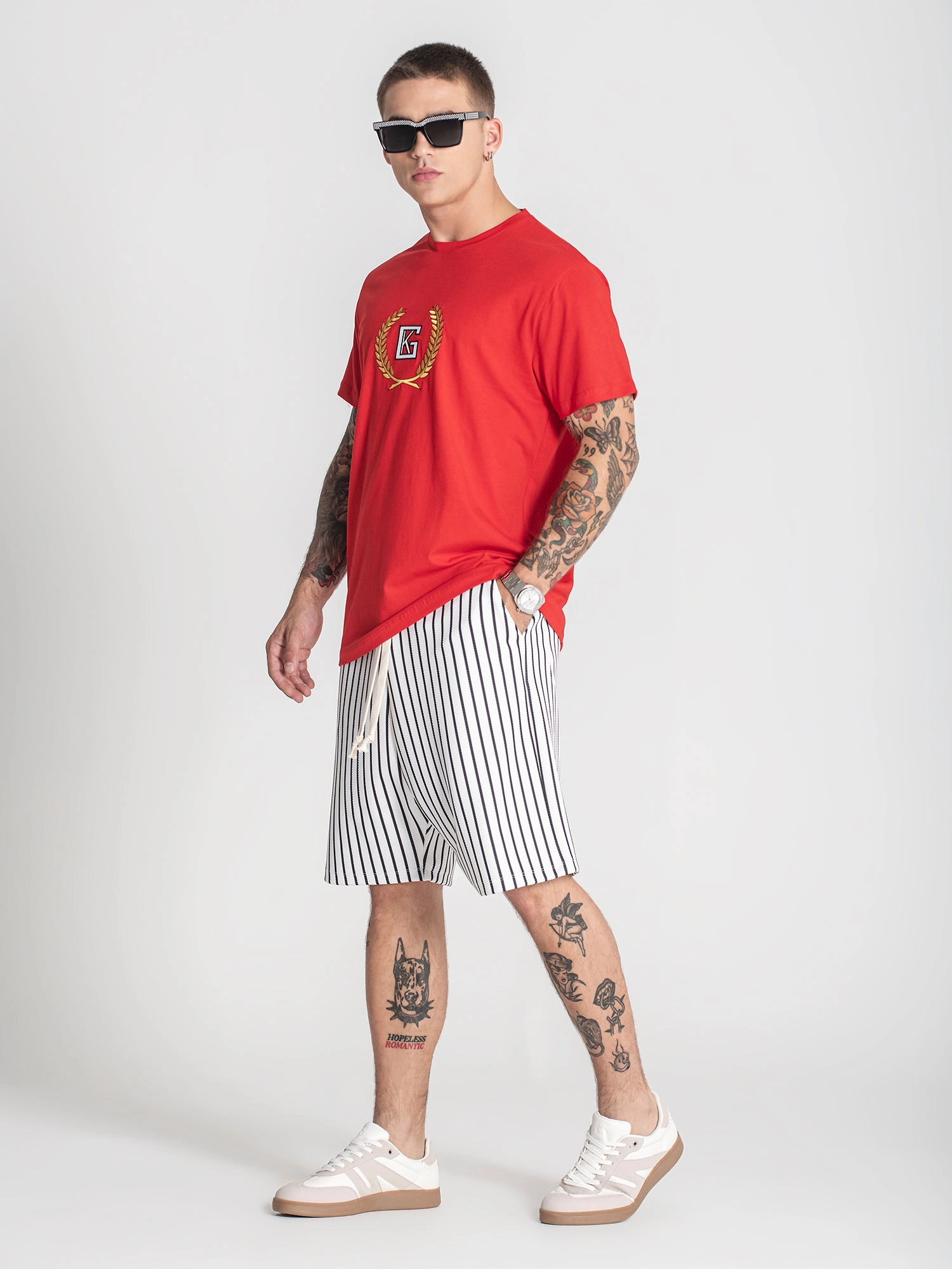 Red Retro Tee