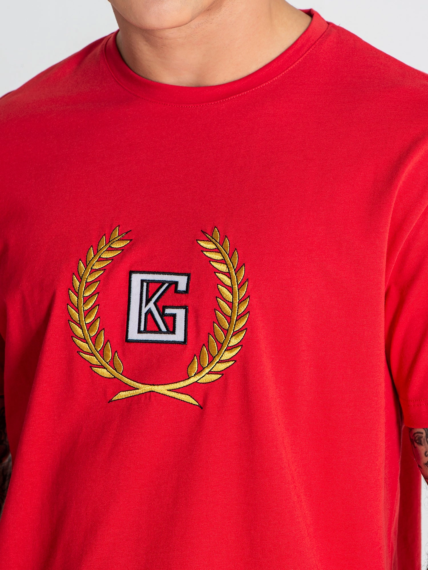 Red Retro Tee