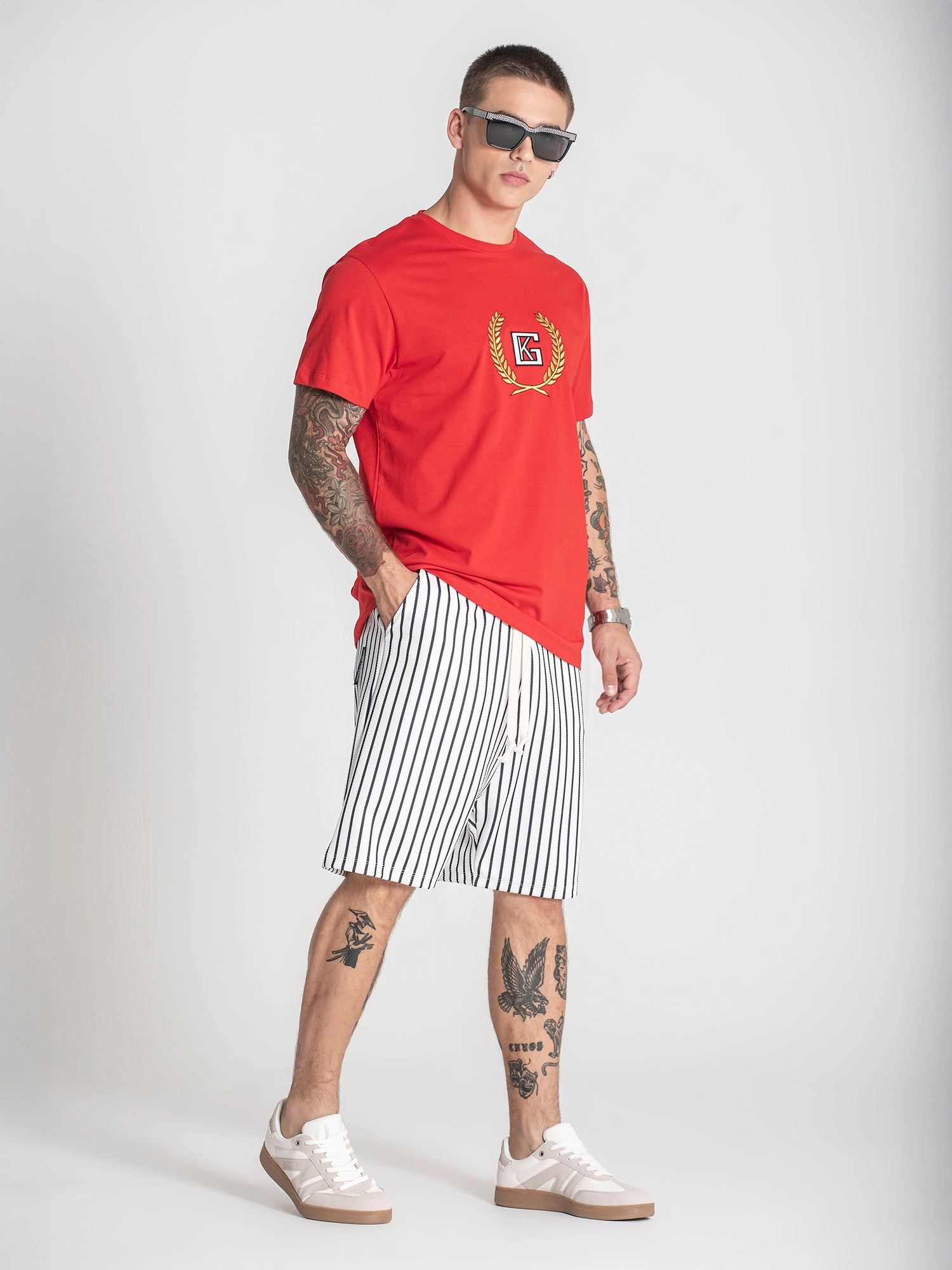 Red Retro Tee