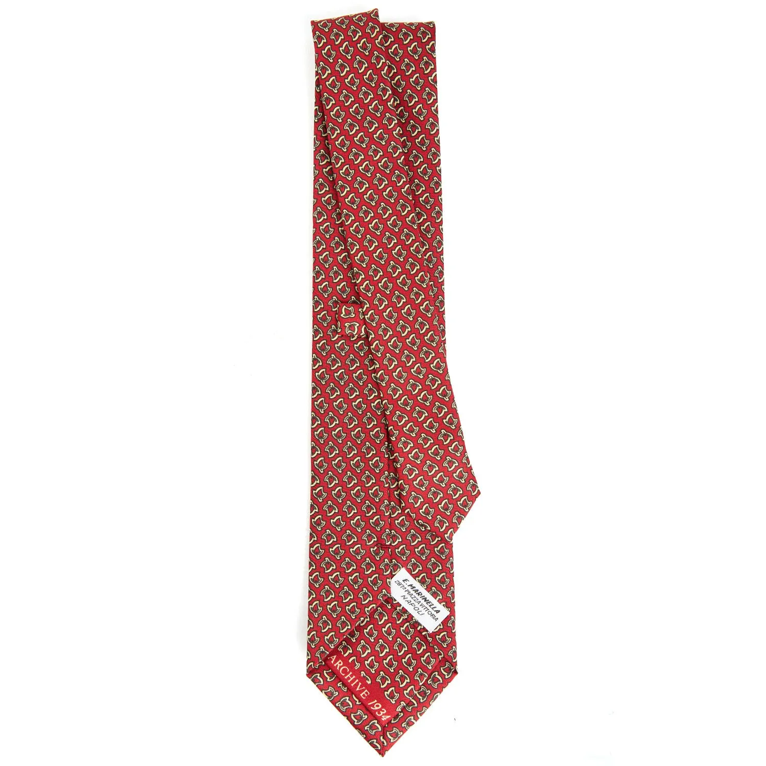 RED SILK TIE