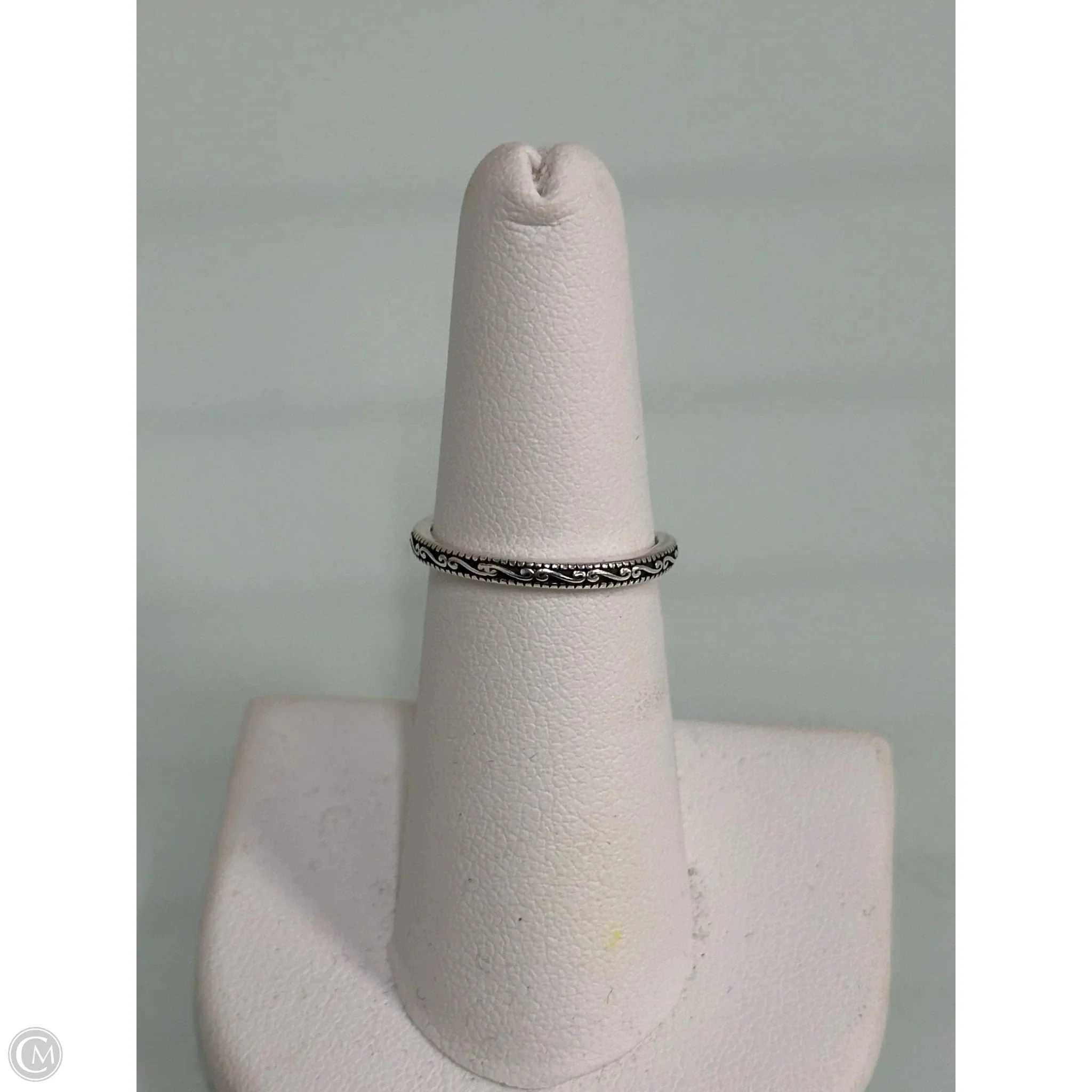 Ring Sterling Silver By Avena Size: 6