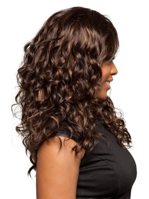 Roll With It by Forever Young | Long Curly Wig