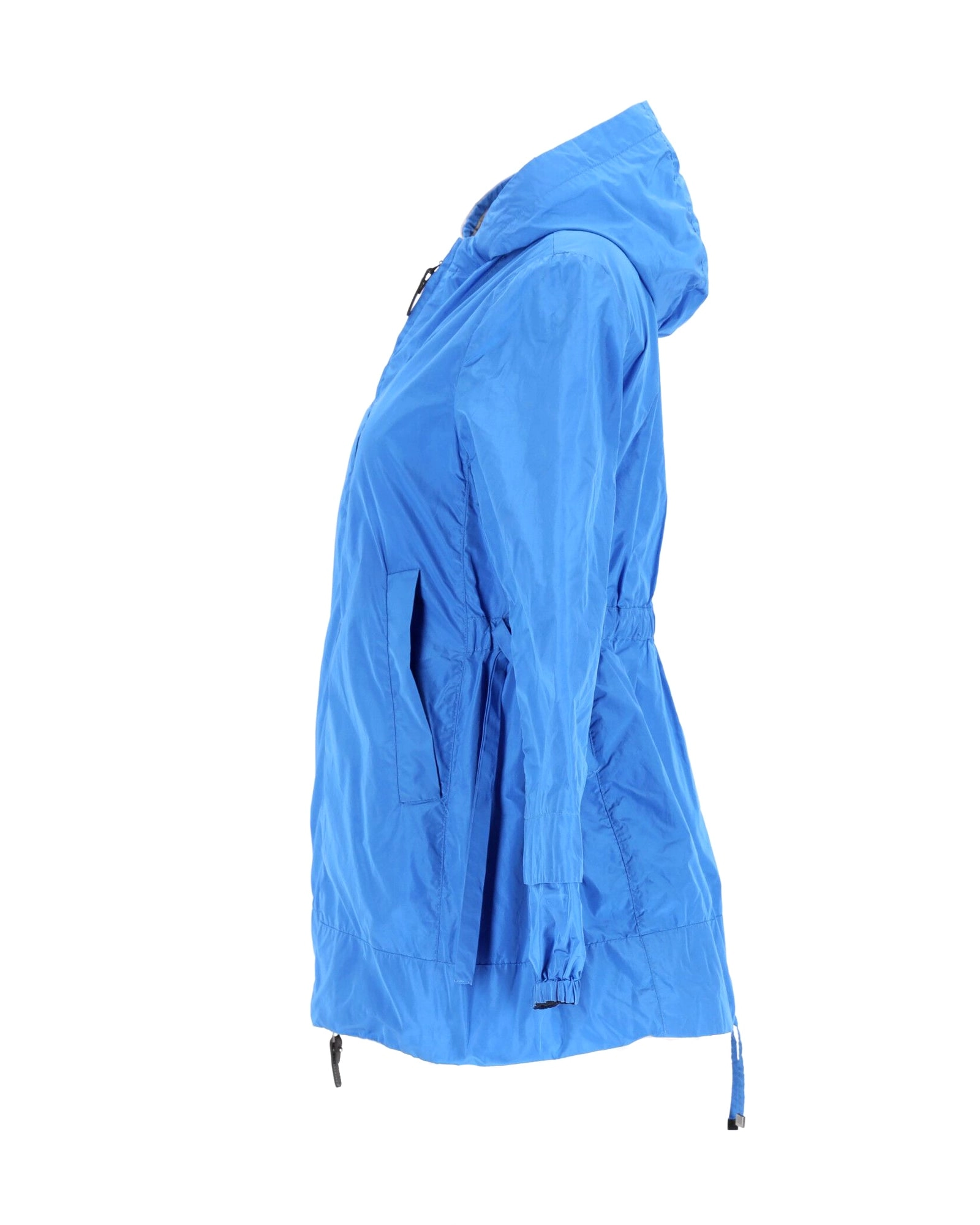 'S Max Mara Windbreaker Jacket in Blue Polyester