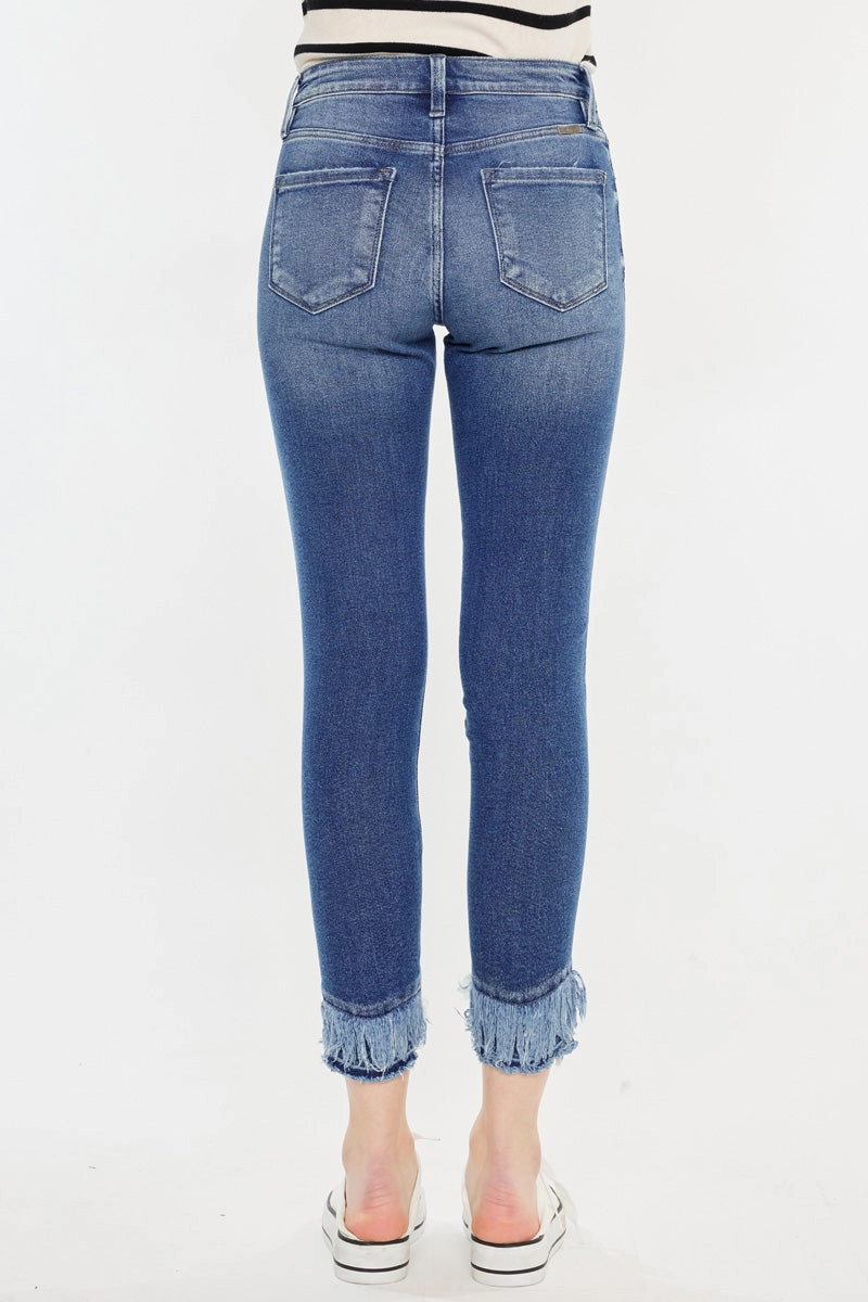 Safiya High Rise Ankle Skinny Jeans