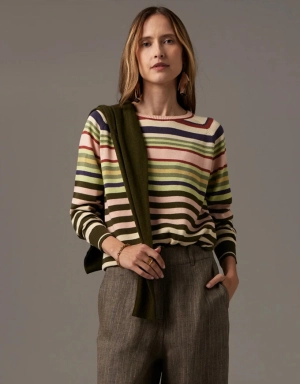 Sela Knit Multi Stripe