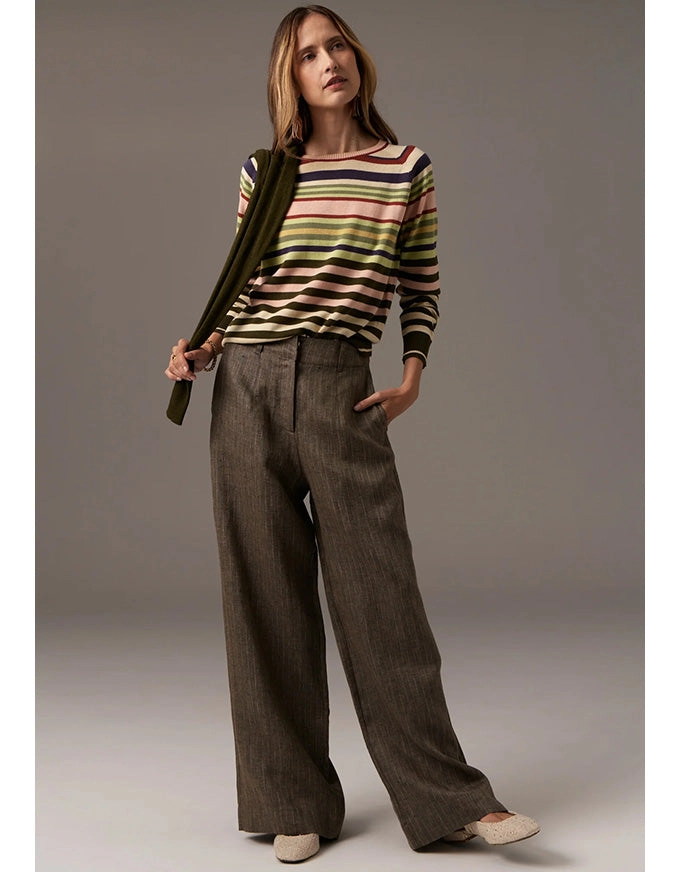 Sela Knit Multi Stripe
