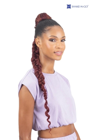 SHAKE N GO FREETRESS BOHO JUMBO BRAID GODDESS PONYTAIL / 30"
