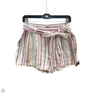 Shorts By Maurices In Pink & White, Size: M