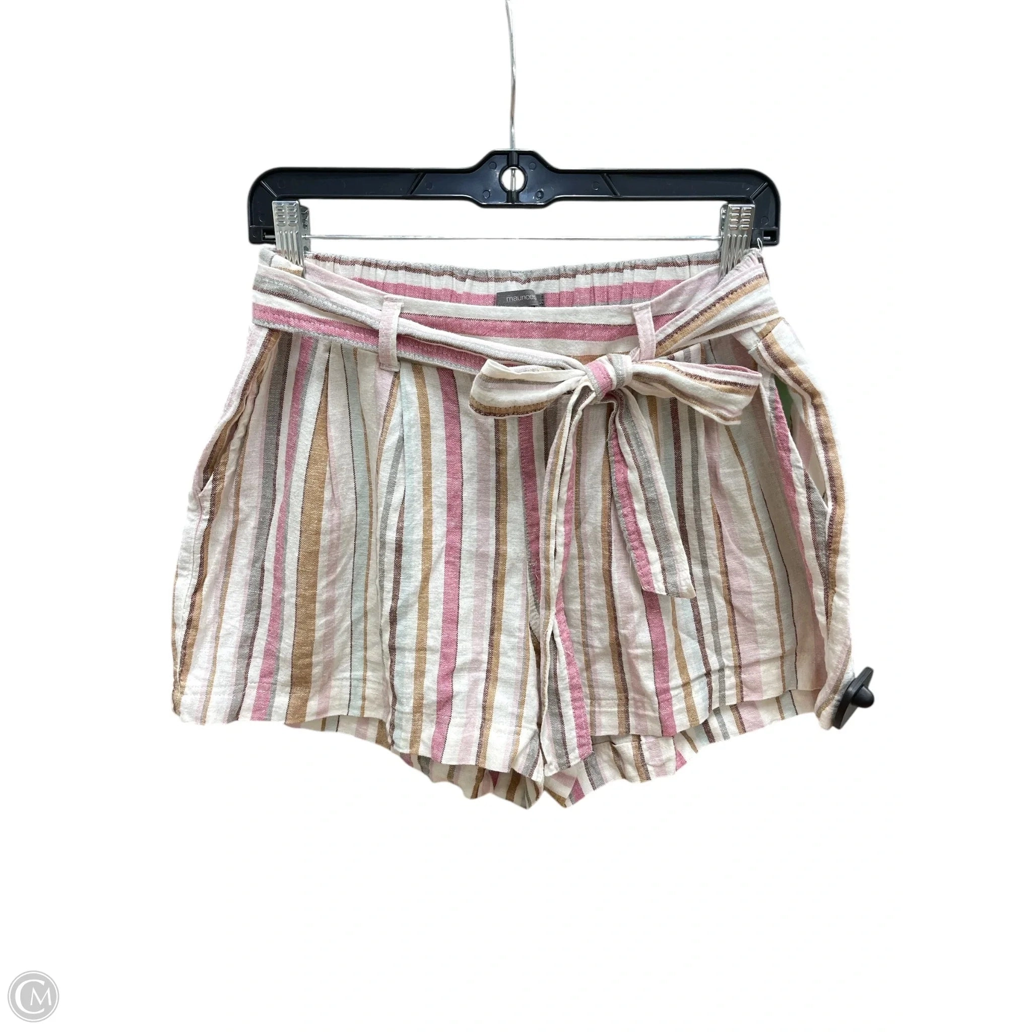 Shorts By Maurices In Pink & White, Size: M