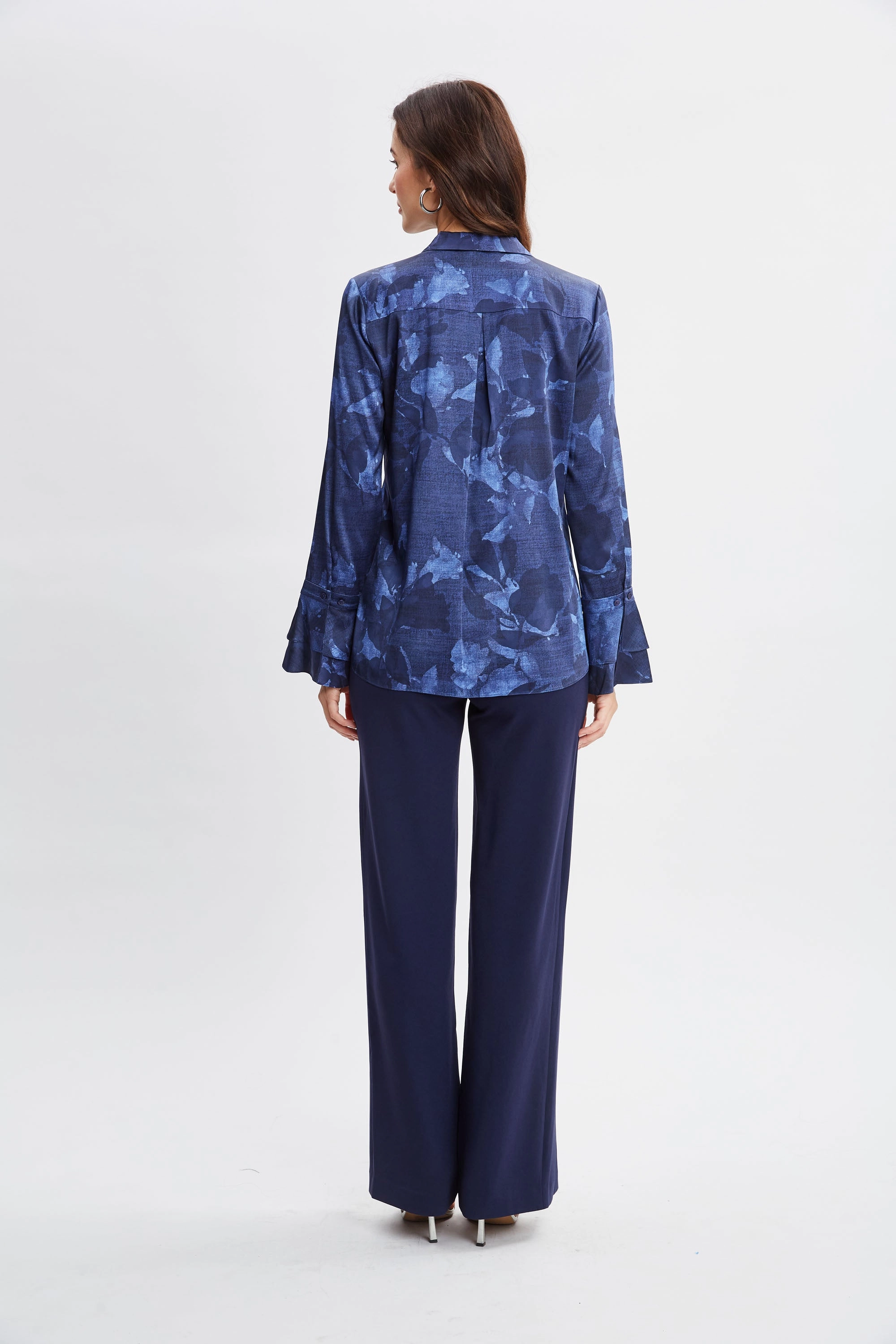 Silk Satin Night Shadow Shirt