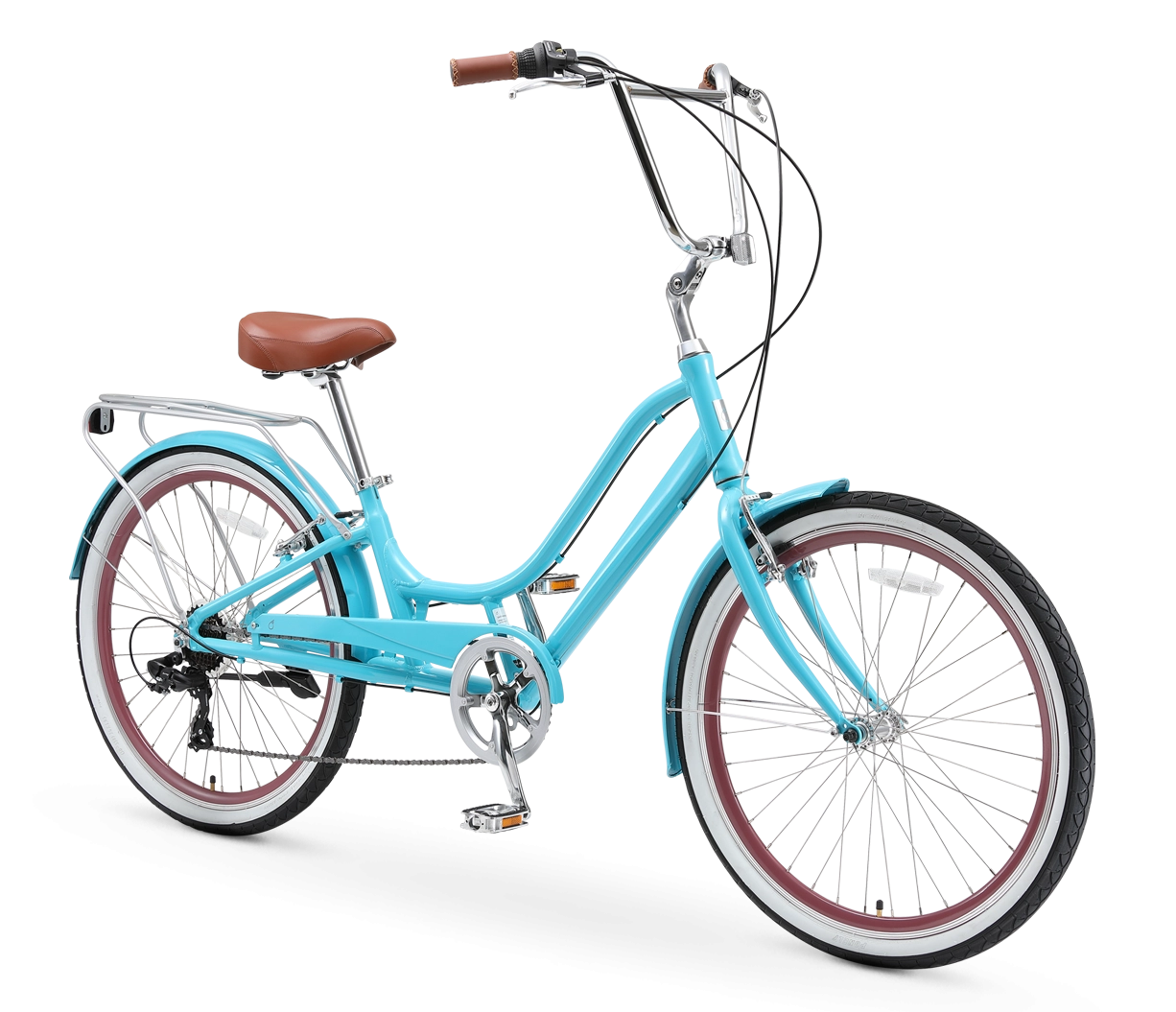 sixthreezero Relaxed Body 7-Speed Recumbent Comfort Bike