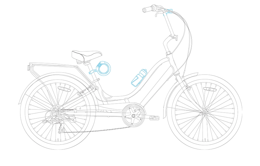 sixthreezero Relaxed Body 7-Speed Recumbent Comfort Bike
