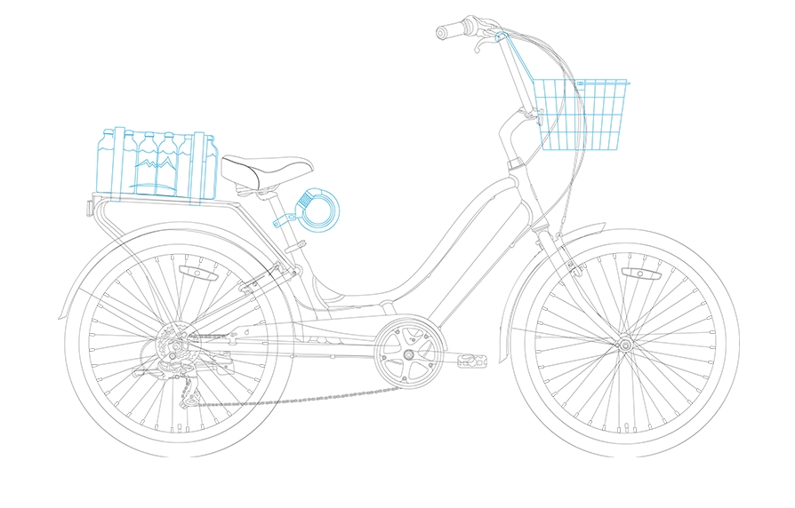 sixthreezero Relaxed Body 7-Speed Recumbent Comfort Bike