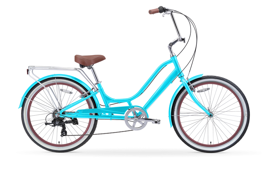 sixthreezero Relaxed Body 7-Speed Recumbent Comfort Bike