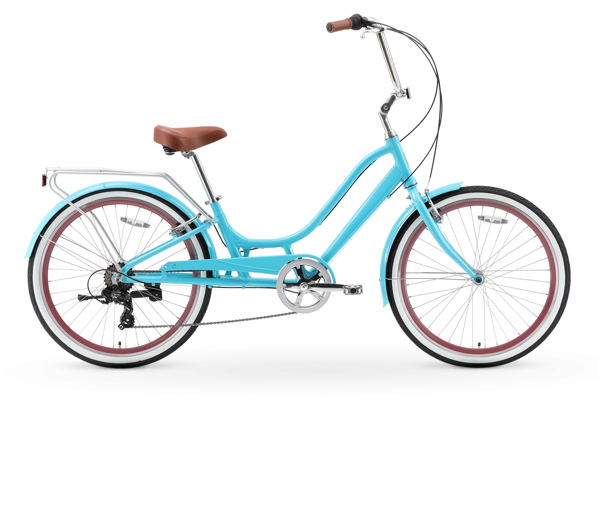 sixthreezero Relaxed Body 7-Speed Recumbent Comfort Bike