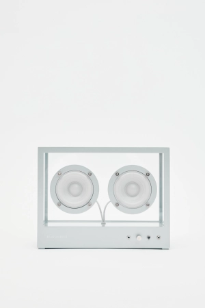 Small Transparent Speaker Metal