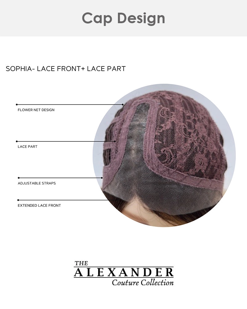 Sophia Wig by Rene of Paris | Lace Front   Partial Monofilament (Heat Friendly Synthetic)