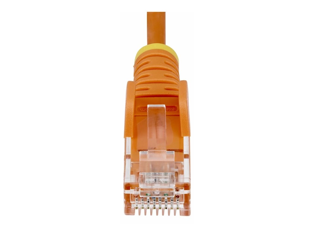StarTech.com 1ft Orange Slim CAT6 Ethernet Cable, Snagless, 28AWG, LSZH - Patch cable - RJ-45 (M) to RJ-45 (M) - 1 ft - UTP - N6PAT1ORS