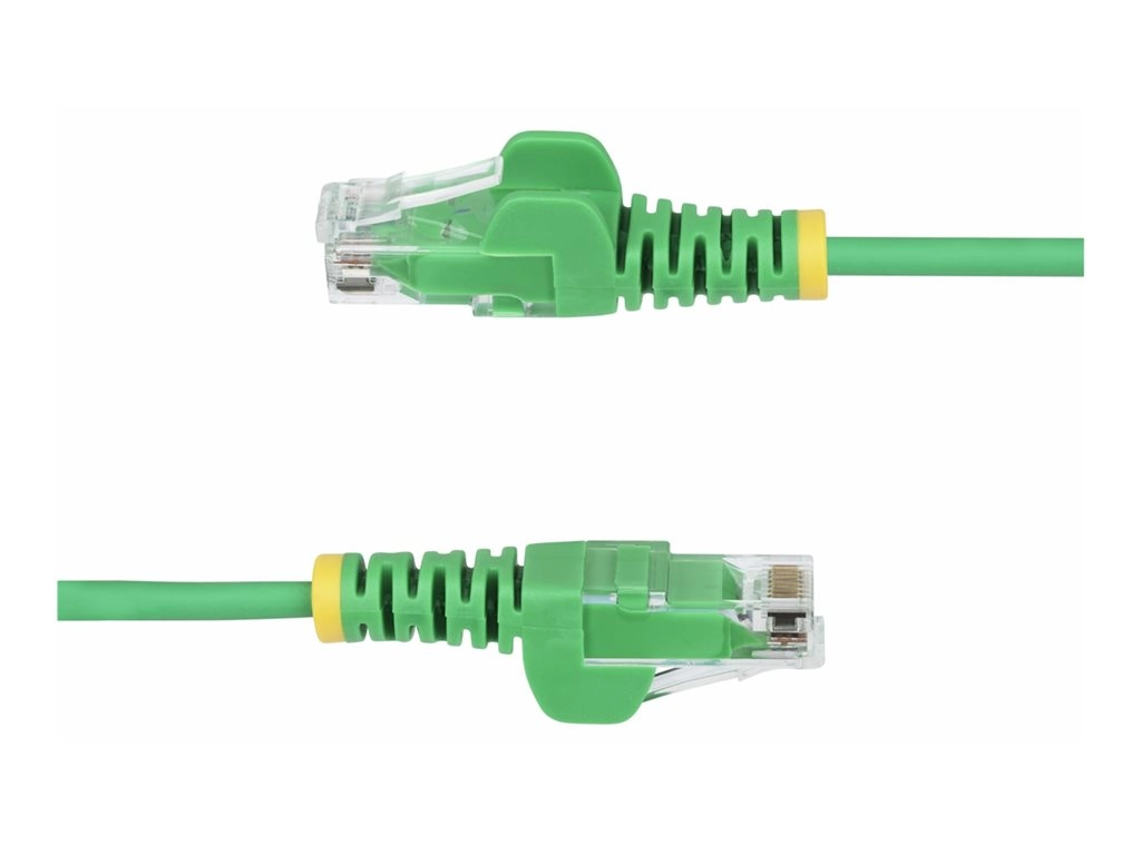 StarTech.com 5ft Green Slim CAT6 Ethernet Cable, Snagless, 28AWG, LSZH - Patch cable - RJ-45 (M) to RJ-45 (M) - 5 ft - 0.1 in N6PAT5GNS