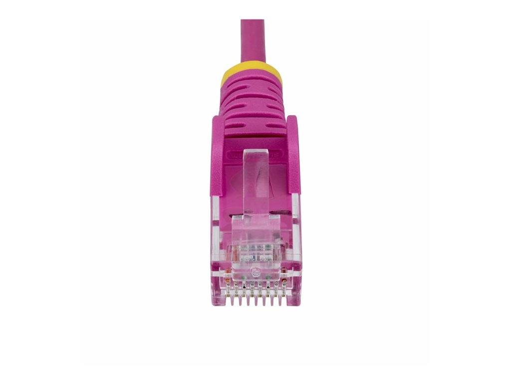 StarTech.com 5ft Pink Slim CAT6 Ethernet Cable, Snagless, 28AWG, LSZH - Patch cable - RJ-45 (M) to RJ-45 (M) - 5 ft - UTP - CAT N6PAT5PKS