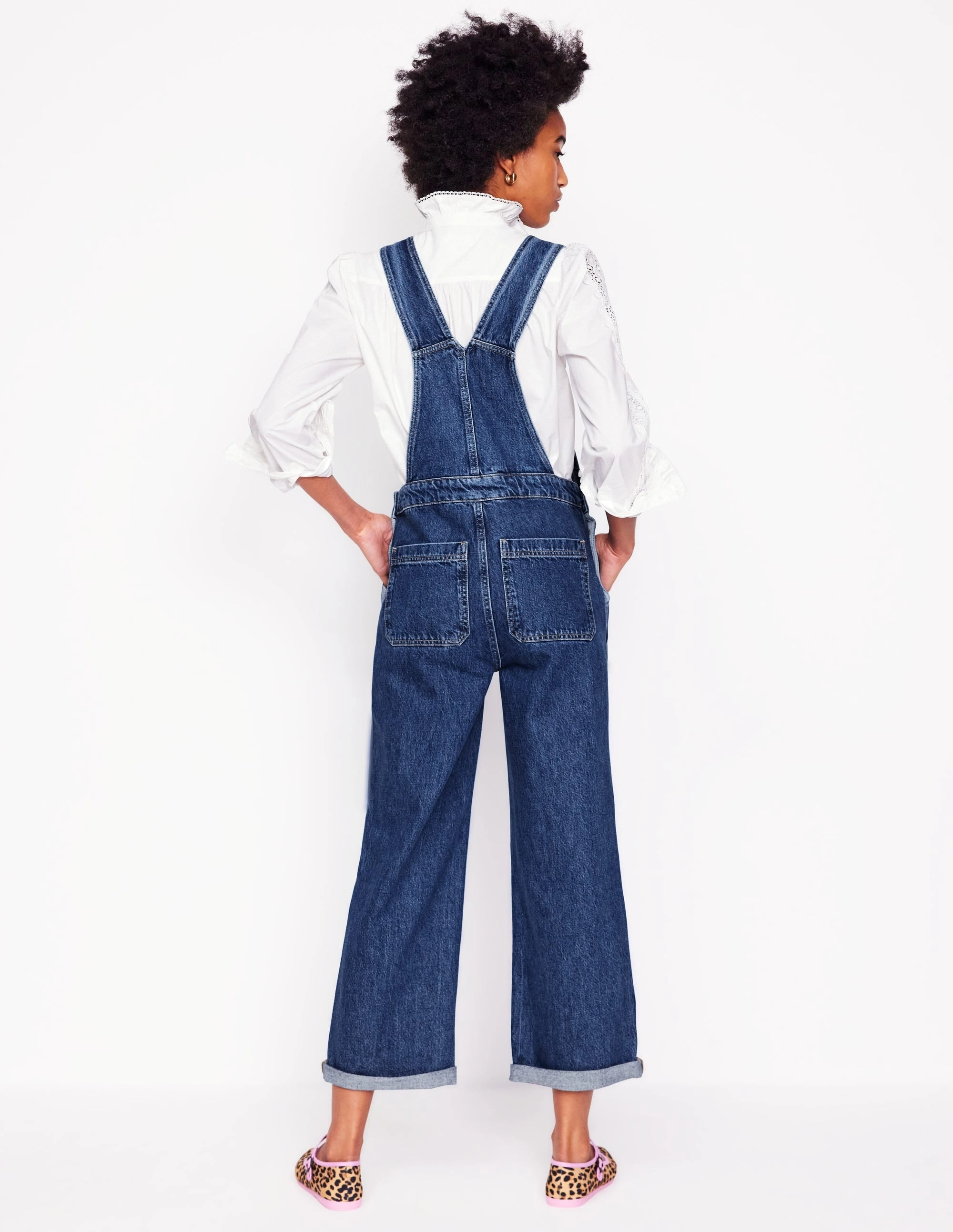 Straight Leg Dungarees-Mid Vintage