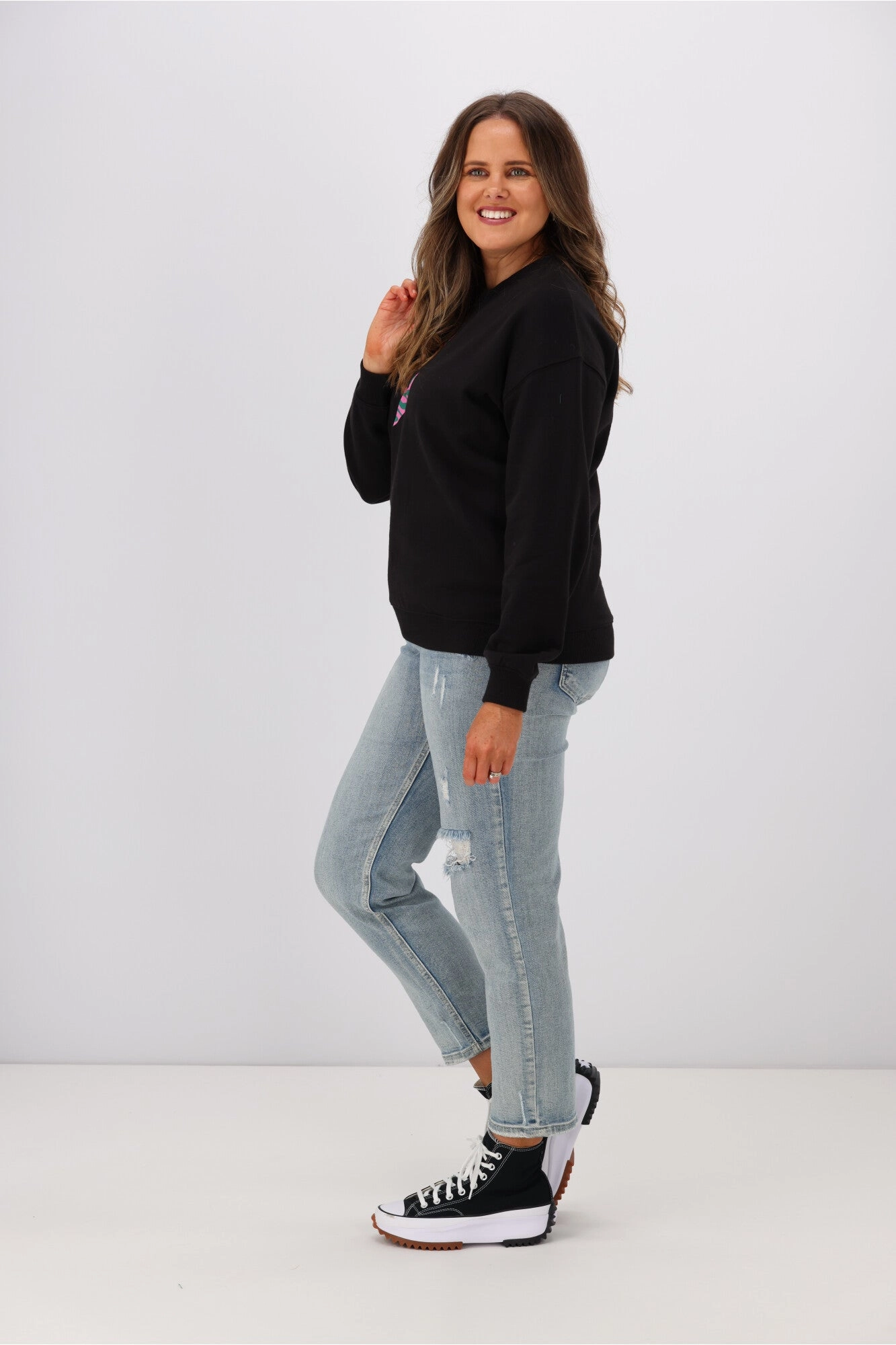 Sugarhill Brighton Noah Sweatshirt Lightning Black
