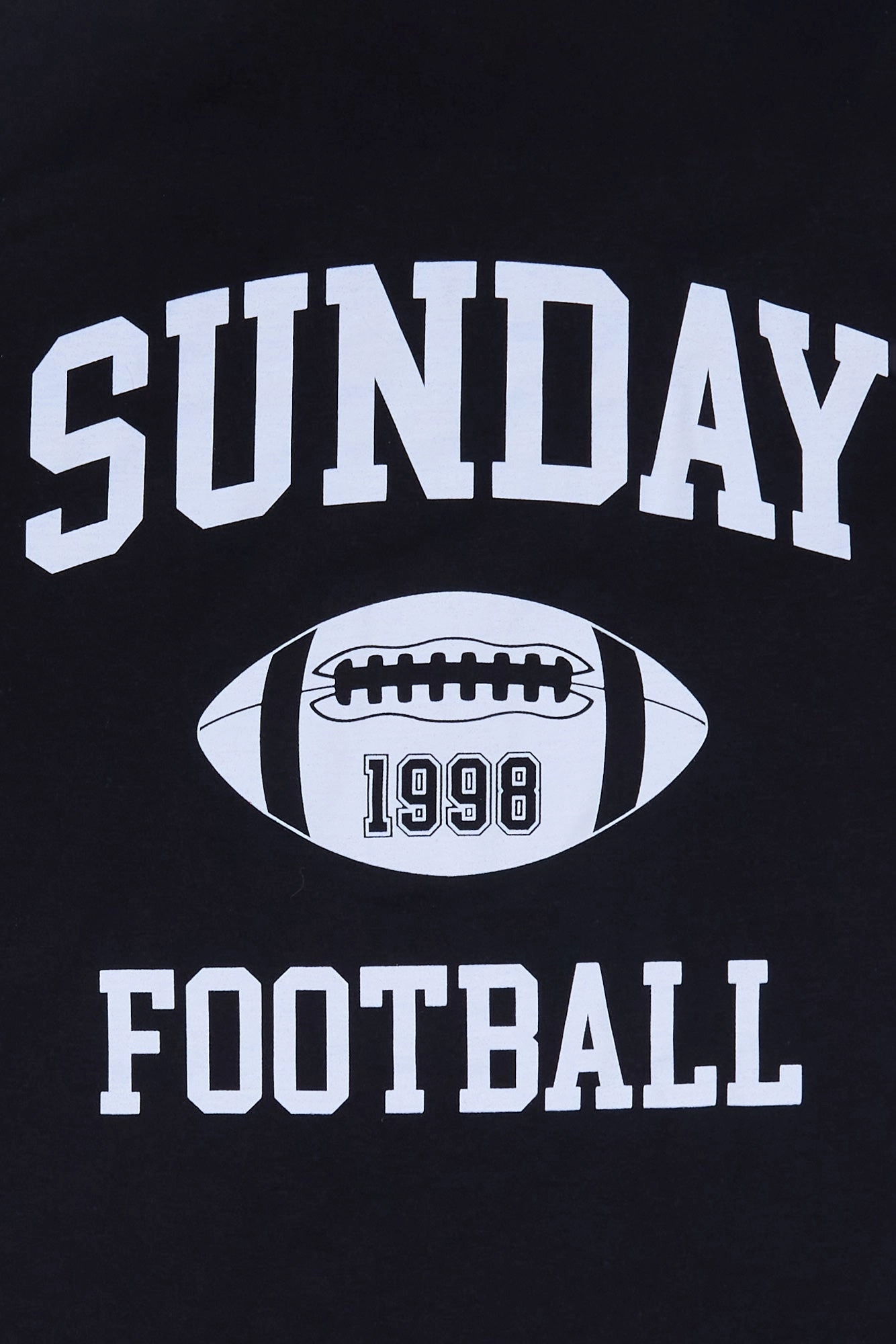 Sunday Football Graphic Relaxed Tee