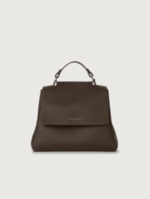 Sveva Small Hand Bag in Dark Brown