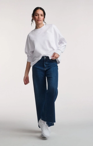 SWEATSHIRT IN WHITE