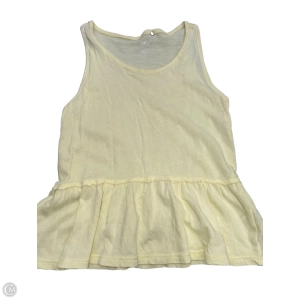 Tank Top By Clothes Mentor In Yellow, Size: L
