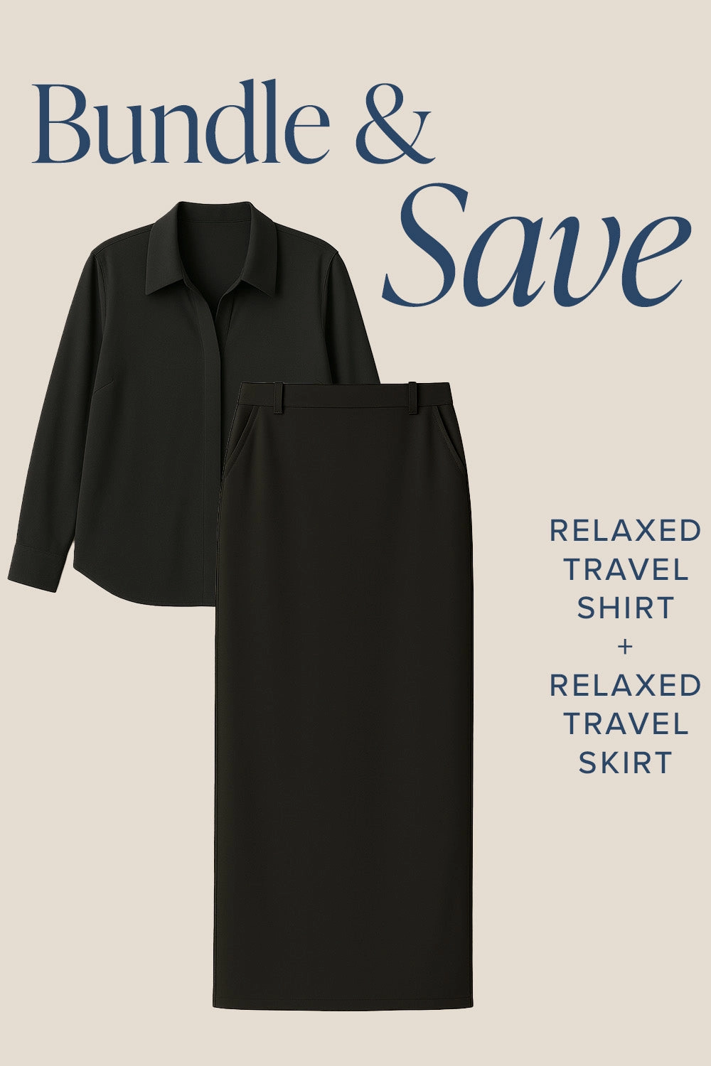 The Travel Skirt & Shirt Bundle