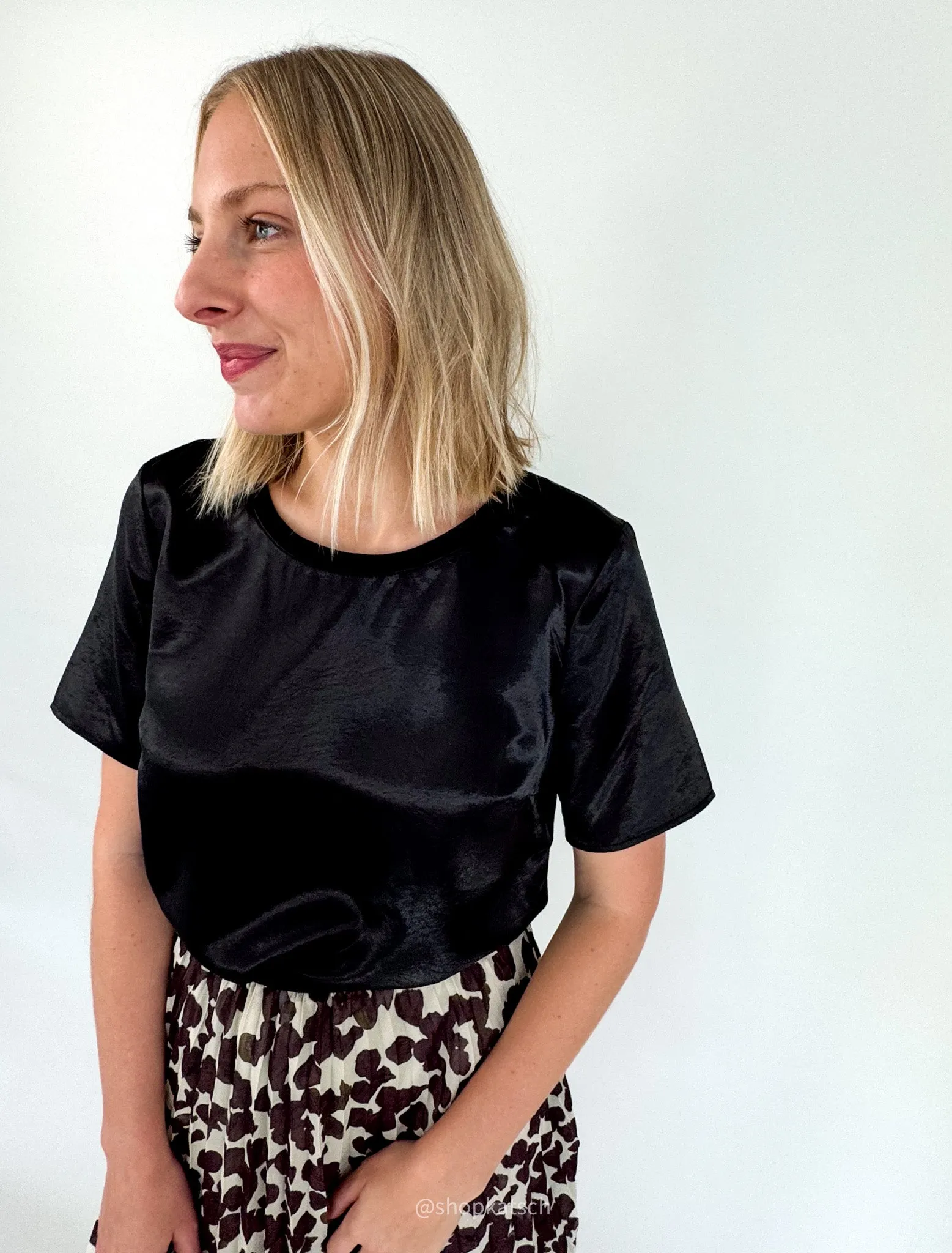 Timeless Satin Tee