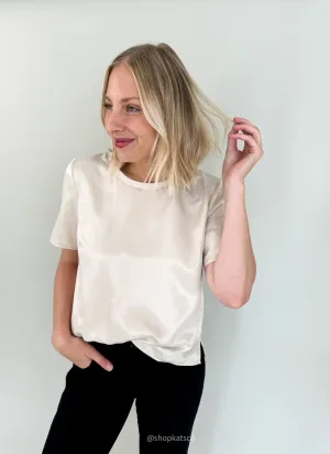 Timeless Satin Tee