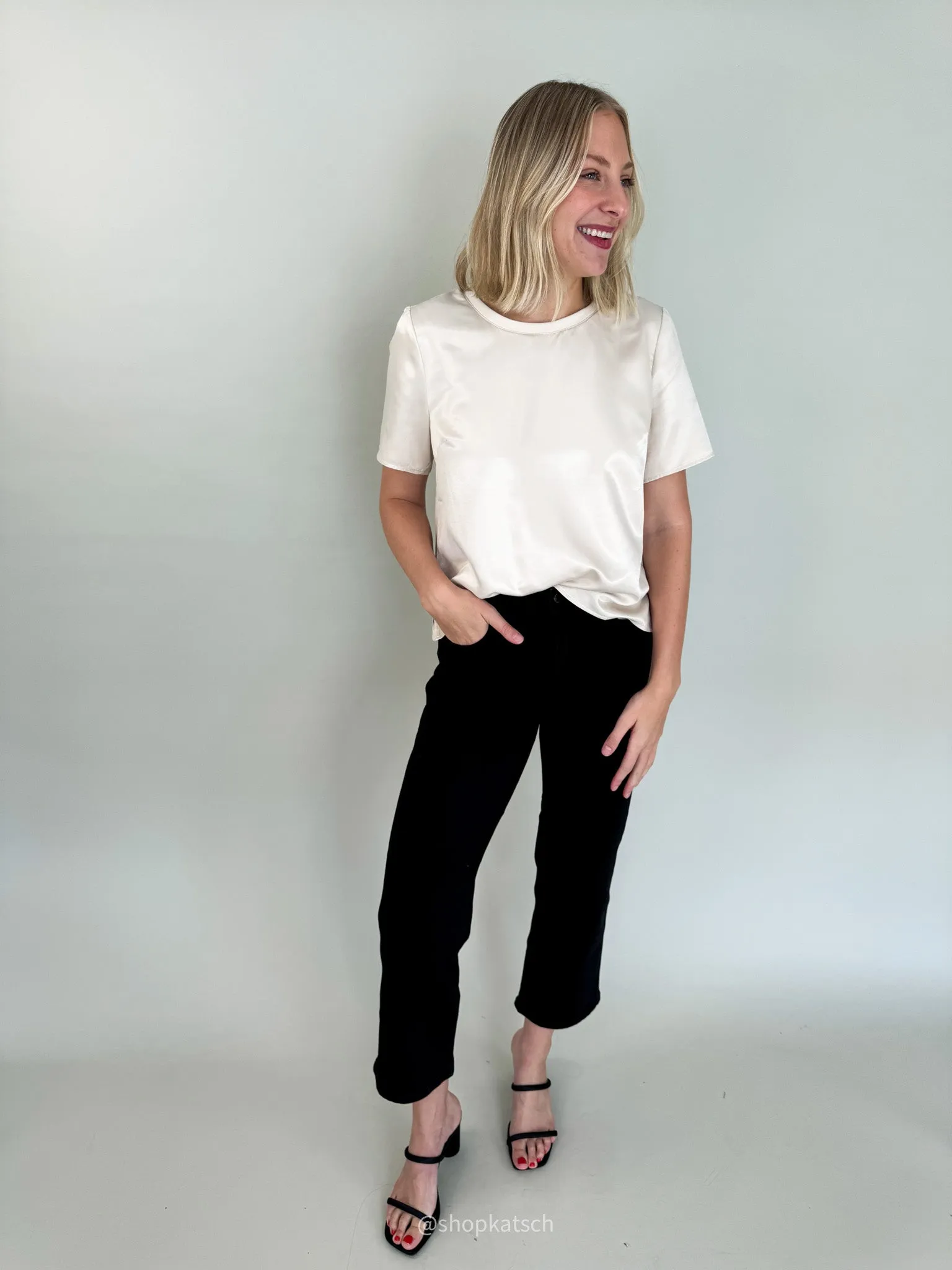 Timeless Satin Tee