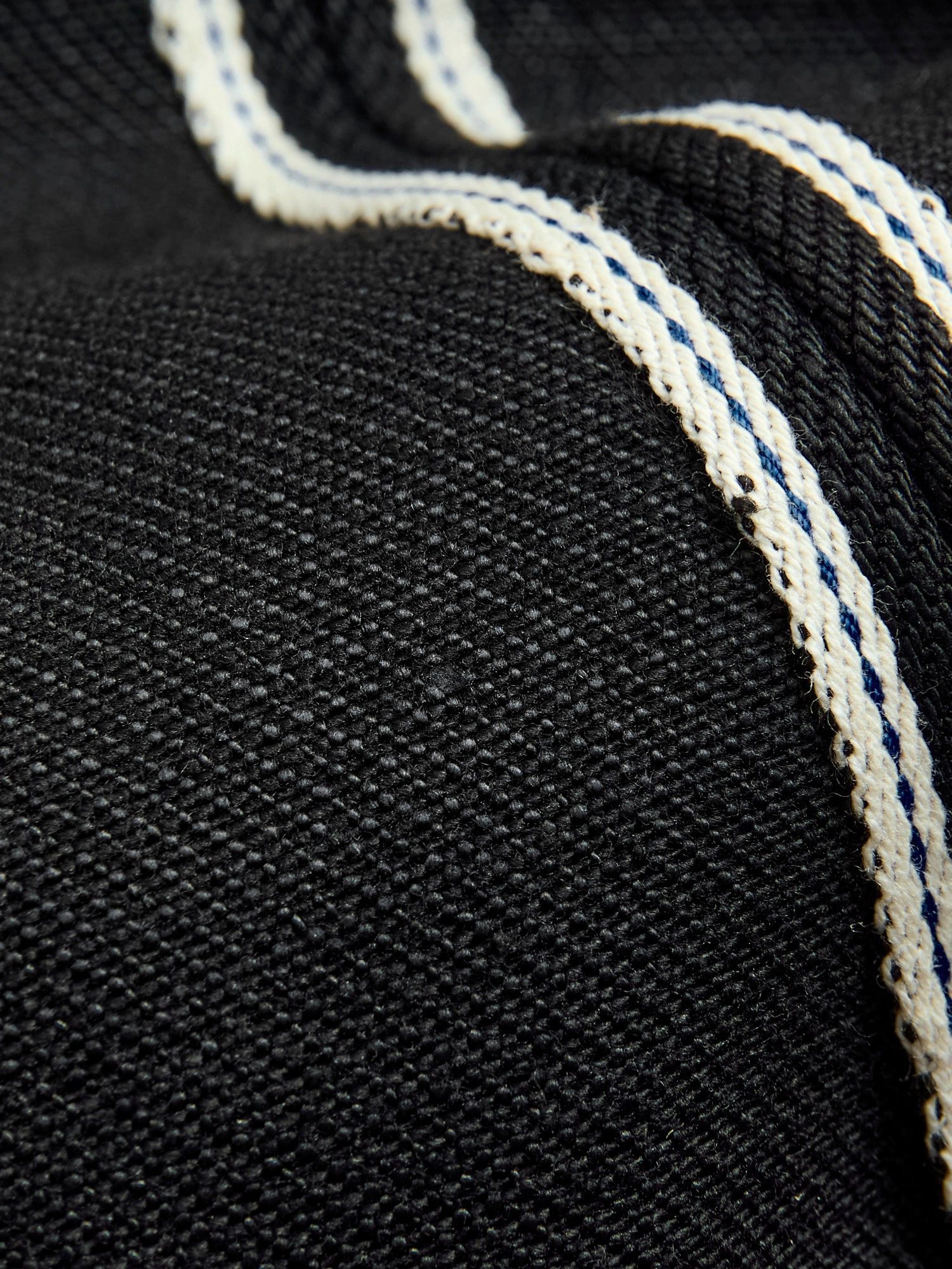 UB242 Heavyweight Solid Black 21oz Selvedge Denim - Tapered Fit